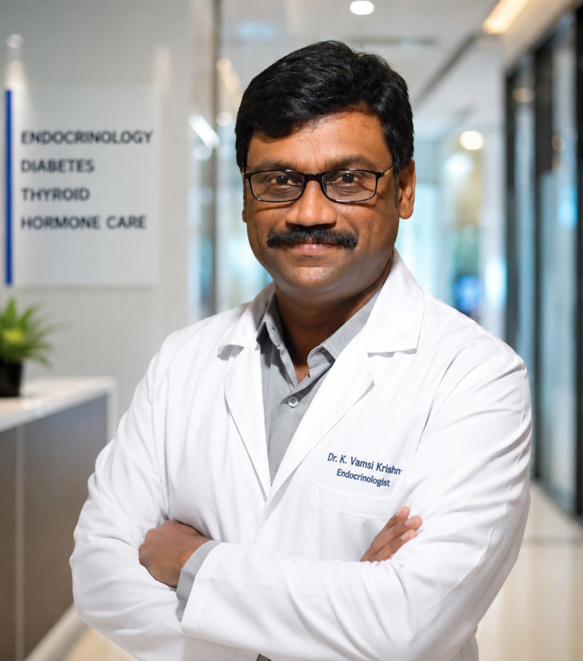 Dr. K. Vamsi Krishna, Consultant Endocrinologist