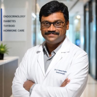 Dr. K. Vamsi Krishna, Consultant Endocrinologist